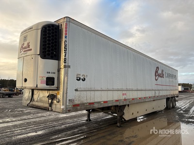 2012 Utility 3000R 53 ft x 102 in T/A Refrigerated Trailer