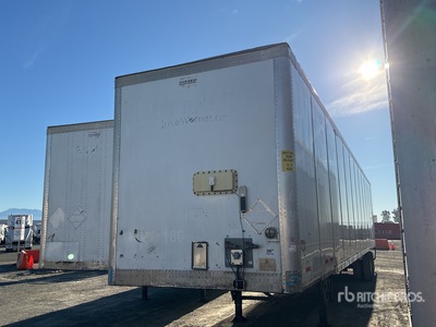 2016 Wabash DVCVHPC 53 ft x 102 in T/A Van Trailer