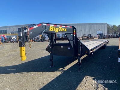 2025 Big Tex 40 ft T/A Gooseneck Equipment Trailer