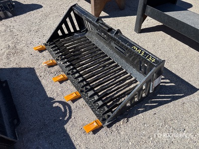 2026 GIYI GY-RB44 44 in Skeleton Mini Skid Steer Bucket (Unused)