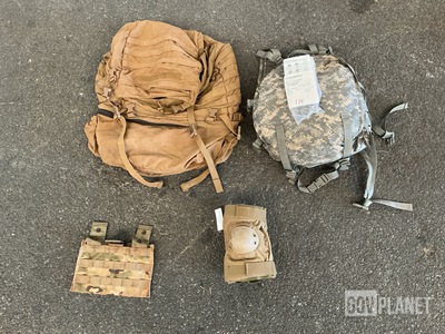 (38) Main Packs, (66) Three Mag Pouches, (4) Medic Pockets & Assorted Items
