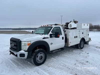 2014 Ford F550 4x4 Service Truck