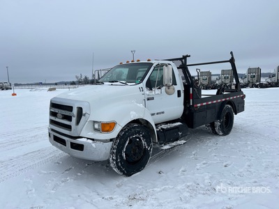 2008 Ford F-650 4x2 Camion porte touret dérouleuses