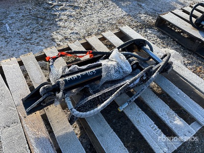 2025 GIYI GY-XJ3T 11 in Hydraulic Excavator Thumb - Fits 3 ton Excavators (Unused)