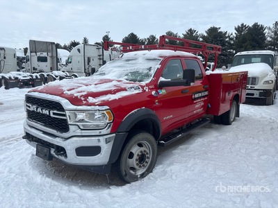 2019 Ram 5500 4x2 Crew Cab Utility Truck