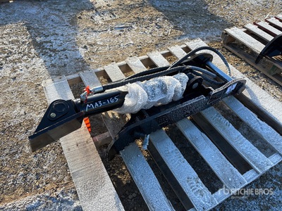 2025 GIYI GY-XJ5T 12 in Hydraulic Excavator Thumb - Fits 5 ton Excavators (Unused)