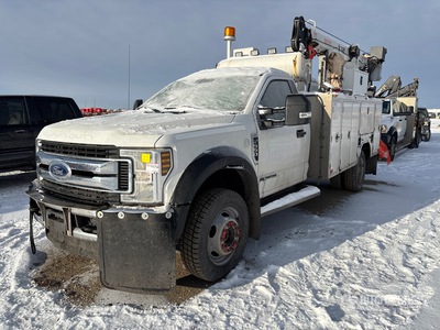 2018 Ford F-550 XLT 4x4 Service Truck (Inoperable)
