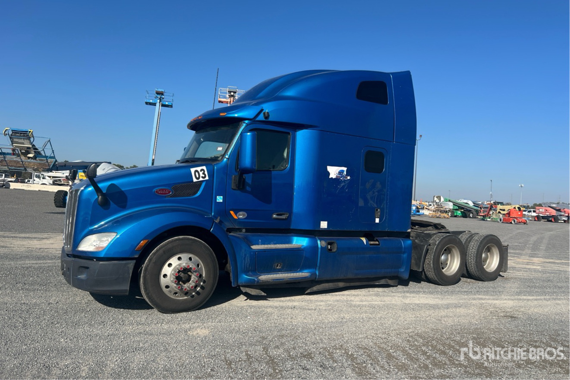 2019 Peterbilt 579 6x4 Sleeper Truck Tractor