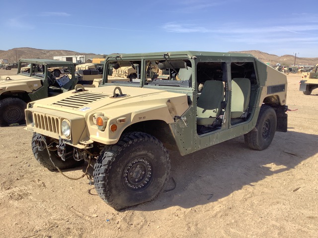 AM General M1151A1 HMMWV 4 Door Hard Top w/Slant Back