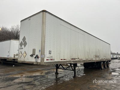 2005 Manac 53 ft x 102 in Tri/A Van Trailer