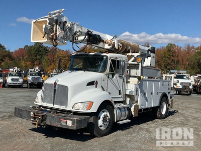 2015 Altec DM47BTR on 2016 Kenworth T370 4x2 Digger Derrick Truck