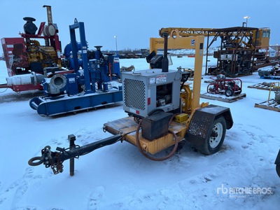 2017 Global 4GSTAP-K4-OP-CF Trailer-Mounted Pompa wodna (Inoperable)