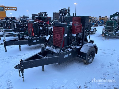 2011 Magnum MTP4000D Trailer-Mounted Water Pump (Inoperable)