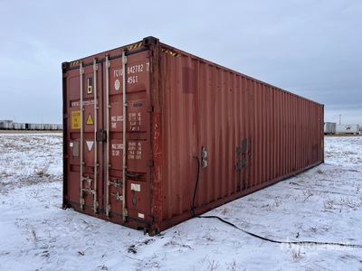 2007 40 ft High Cube Shelves Tool Crib Storage Container