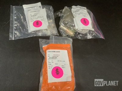 (3) Connector Adapters, (5) Self-Locking Nuts & Assorted Items