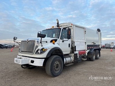 2011 International WorkStar 7400 SBA 6x4 Side Loader Autocarro per rifiuti