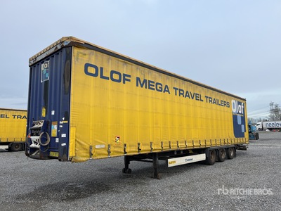 2015 Krone Mega Sattelauflieger Curtain Side Trailer