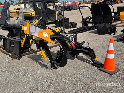 2026 GIYI GY-MBD85 8.5 in Mini Skid Steer Backhoe (Unused)