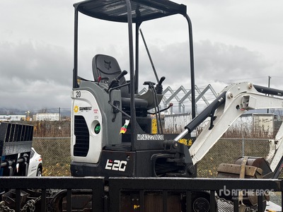 2018 Bobcat E20 を見 Mini Excavator