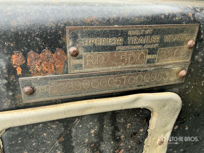2010 Superior RD500 2/Axle Sliding 搬送トレーラー