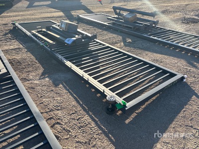 2026 SKLP SK-D6 19 ft 8 in x 4 ft 11 in Wrought Iron Electric Sliding Driveway Gate (Unused)