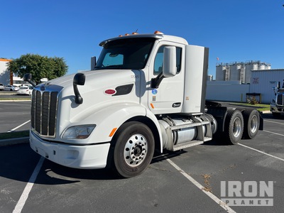 2017 Peterbilt 579 6x4 T/A Day Cab Truck Tractor