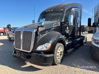 2017 Kenworth T680 6x4 T/A Sleeper Truck Tractor (Inoperable)