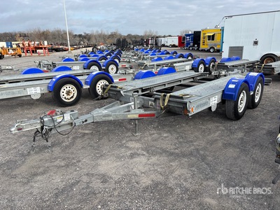 2019 Demco AT7000P T/A 1 Car Open Remorque pour transport d'automobiles