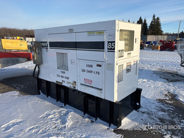 2003 Multiquip DCA855SSJEC 82 kVA Skid-Mounted Generator Set | Ritchie ...