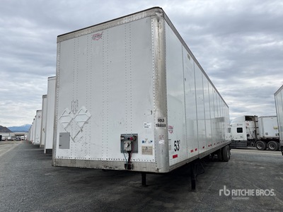 2014 Wabash DVCVHPC 53 ft x 102 in T/A Van Trailer