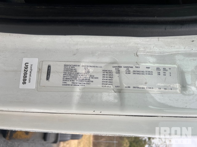 CAMIóN 2016 FREIGHTLINER