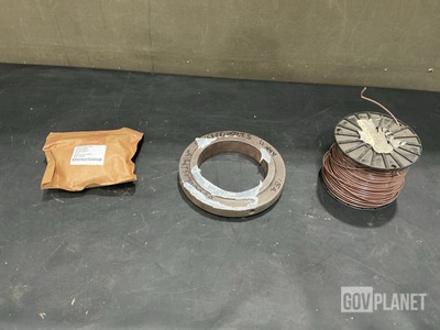 (1) Ring Gage, (1) Shaft Idler, (3,550') of Wire & Assorted Items