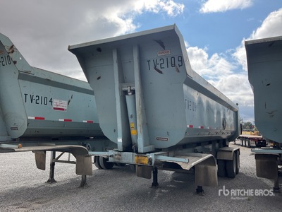 2021 Fruehauf DBRNDHT232W 30 ft T/A Frameless Remolque de Volteo / Tipping Trailer
