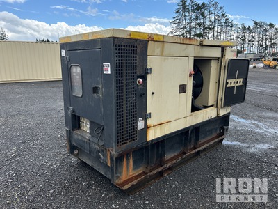 2007 Ingersoll Rand G80 80 kVA Skid-Mounted Zestaw prądotwórczy (Inoperable)