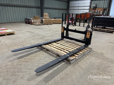 2026 Pro12K 96 in Q/C Wheel Loader Forks - Fits Volvo (Unused)