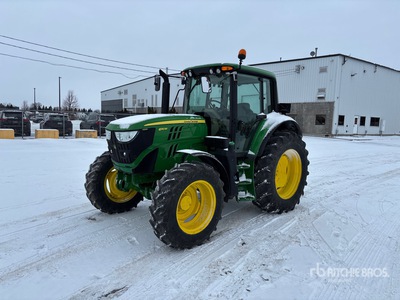 2017 John Deere 6110M 4WD-tractor
