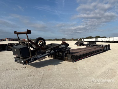 2003 Eager Beaver 50GSL3 50 ton Tri/A Removable Gooseneck Lowboy Trailer
