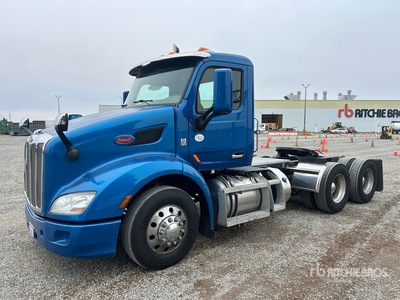 2018 Peterbilt 579 6x4 T/A Day Cab Truck Tractor