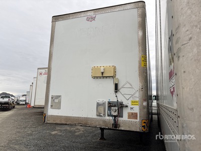 2016 Wabash DVCVHPC 53 ft x 102 in T/A Van Trailer