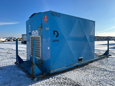 10 ft x 8 ft Skid-Mounted Generator Building