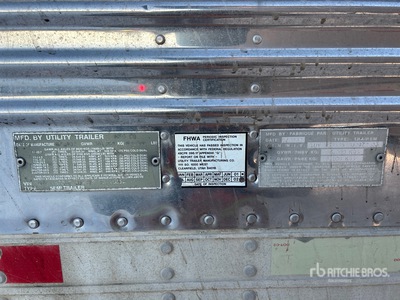 2003 Utility 3000R 53 ft x 102 in Tri/A Remolque de furgoneta