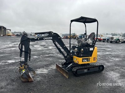 2020 John Deere 17G Mini Excavator