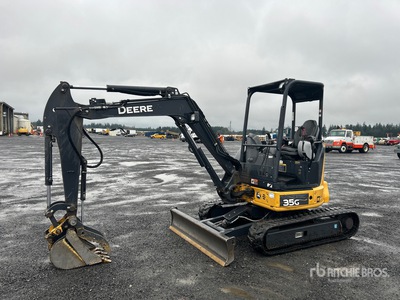 2018 John Deere 35G Mini Excavator