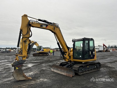 2017 Cat 308E2 CR Pelle Hydraulique sur Chenilles