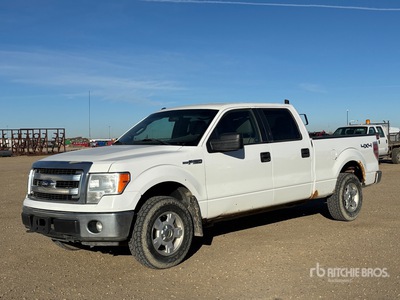 2014 Ford F-150 XLT 4x4 Crew Cab Pickup (Inoperable)