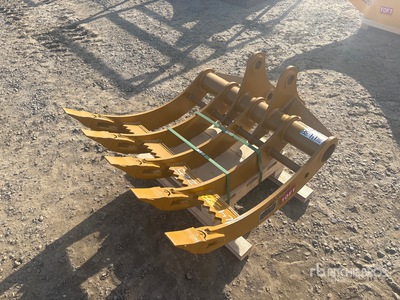 2025 TOFT TOFT04R 33 in Excavator Rake - Fits 4-8 ton Excavator (Unused)