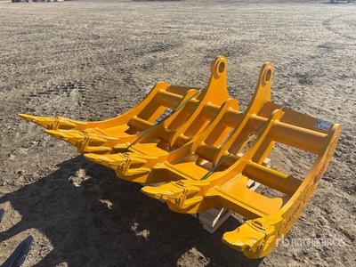 2025 TOFT TOFT10R 67 in Excavator Rake - Fits 30-40 ton Excavator (Unused)