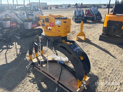 2025 TOFT TOFT04G Rotating Excavator Grapple - Fits 4-8 ton Excavator (Unused)