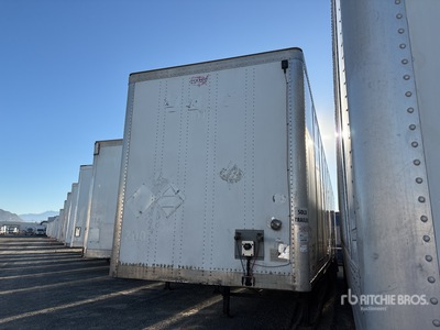 2014 Wabash DVCVHPC 53 ft x 102 in T/A Van Trailer