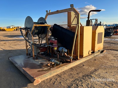 Skid Mounted Pressure Test Pump